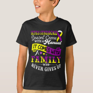 Sotos Syndrome Awareness Family Support Yellow And T-Shirt