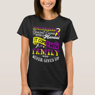 Sotos Syndrome Awareness Family Support Yellow And T-Shirt