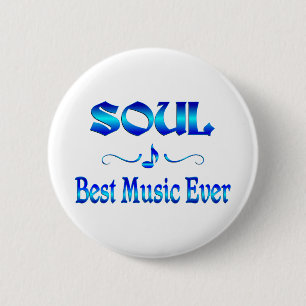 Soul Best Music 6 Cm Round Badge