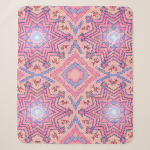 Soul Circle - Folklore Mandala of Inner Peace Sherpa Blanket