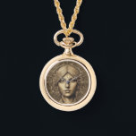 Soul Connections Gold Necklace<br><div class="desc">The "Soul Connections" design features the phrase in a vibrant, goldcolored beautiful angel image, creating a visually striking and dynamic display. The colours used in the text evoke a sense of energy and connection, reflecting the meaning behind the phrase. The design is simple yet impactful, making it suitable for a...</div>