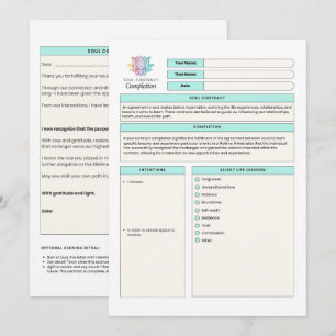 Soul Contract Complete Divorce Party Modern Trendy Invitation