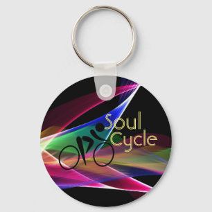 Soul Cycle Retro Neon Promotion Key Ring