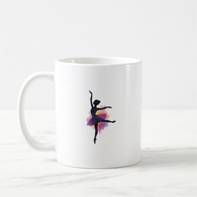 Soul Dance – Dreamy Ballet Classic Mug, 11 oz Coffee Mug (Left)