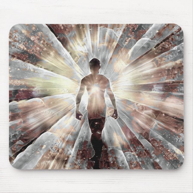 Soul energy beams mouse mat (Front)