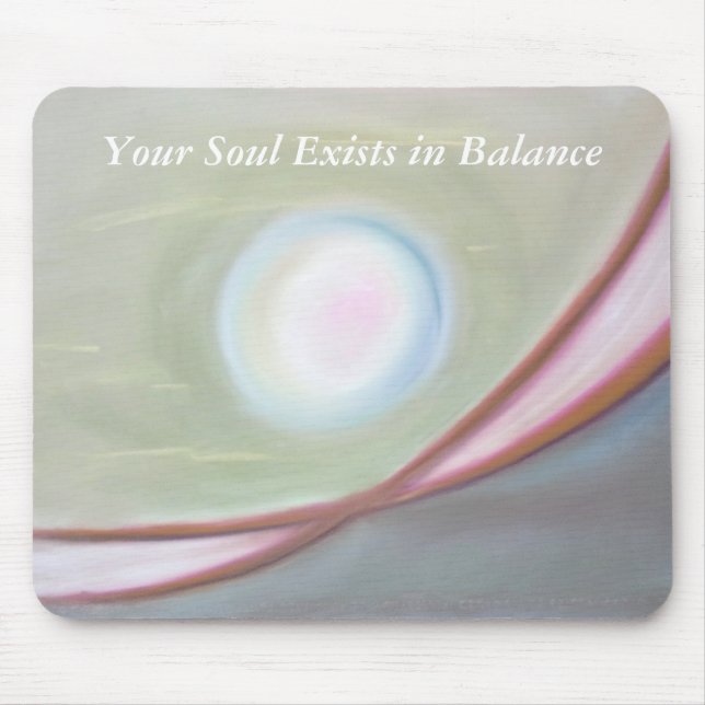 Soul Exists in Balance Mouse Mat (Front)