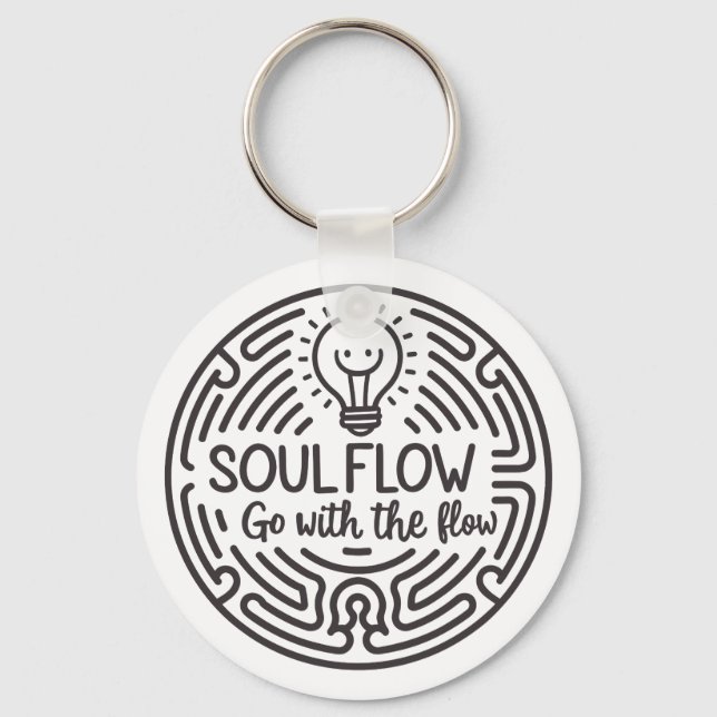 Soul Flow Magnet Key Ring (Front)