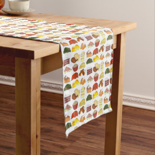 Soul Food Favourites Foodie Southern Cuisine Short Table Runner