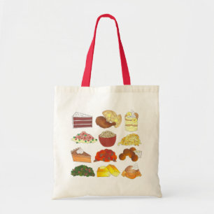 Soul Food Favourites Foodie Southern Cuisine Tote Bag
