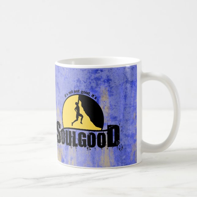 Soul Good Rock Climbing Coffee Cup (Right)