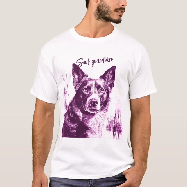 Soul Guardian – Dog Lover T-Shirt (Front)