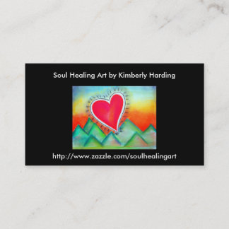 Soul Healing art business card