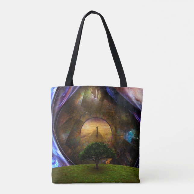 Soul journey tote bag (Back)