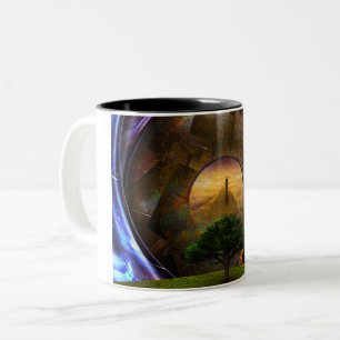 Soul journey Two-Tone coffee mug