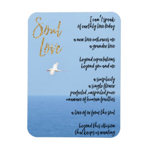 Soul Love Poem Magnet