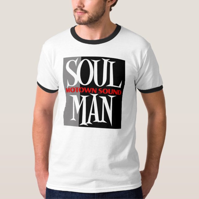 Soul Man Ringer T Shirt (Front)