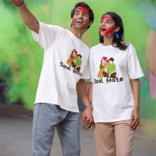 Soul Mate Couple T-Shirt – Romantic and Heartfelt 