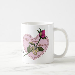 Soul Mate wedding Rose mugs