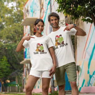 Soul Mate Women's T-Shirt – Romantic and Stylish 