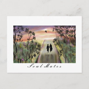 "Soul Mates"Postcard"* Postcard