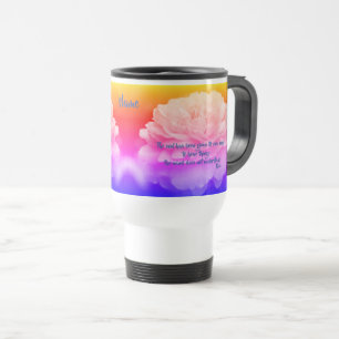 Soul Mind Rumi Inspirational Quote Personalised Travel Mug