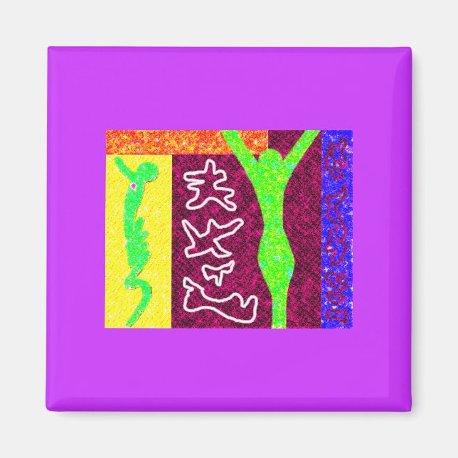 Soul ~ Modern Art ~ Magnet (Front)