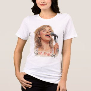 Soul Mood Only – Vintage Music Lover T-Shirt Tri-Blend Shirt