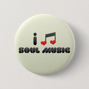 Soul Music 6 Cm Round Badge