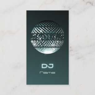 Soul music DJ Business Card