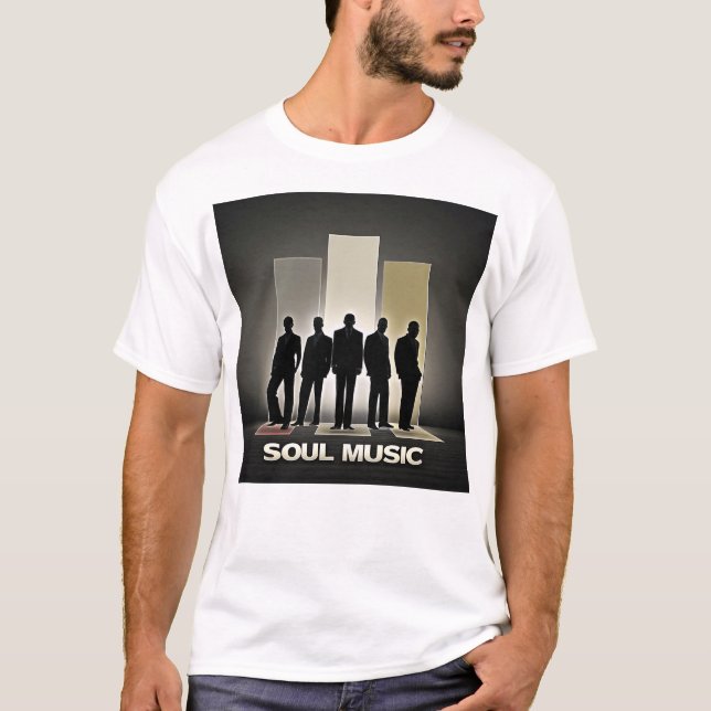 Soul Music silhouette T-Shirt (Front)