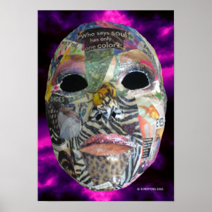 Soul of Colour Mask Print