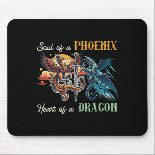 Soul Of Pcute Ss Cute Ssnix Heart Dragon Fantasy M Mouse Mat