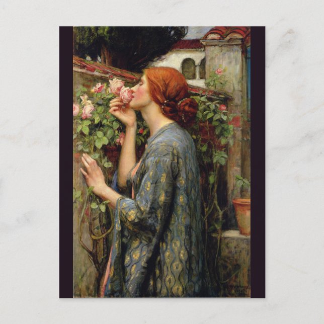 Soul of the Rose by John William Waterhouse Postcard (Front)