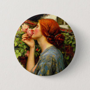 Soul of the Rose John William Waterhouse 6 Cm Round Badge