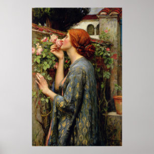 Soul of the Rose John William Waterhouse Canvas Poster