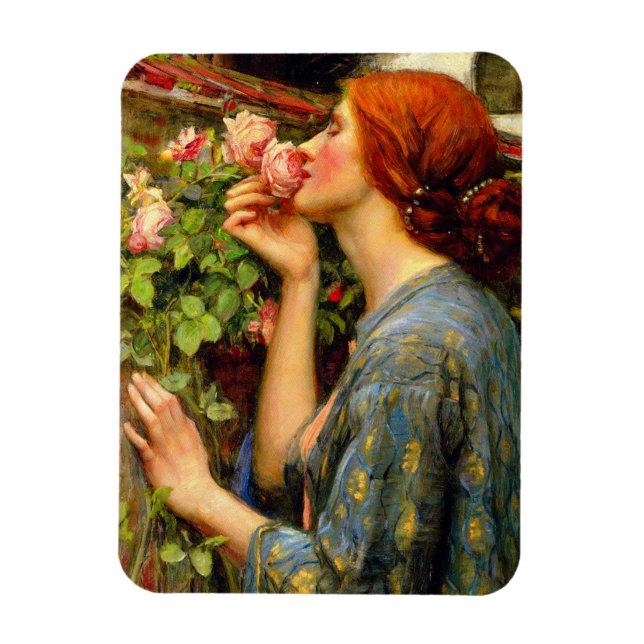 Soul of the Rose John William Waterhouse Magnet (Vertical)