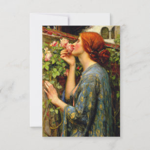 Soul of the Rose John William Waterhouse Thank You Card