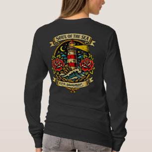 Soul of the Sea Old School Sailor Tattoo for women T-Shirt