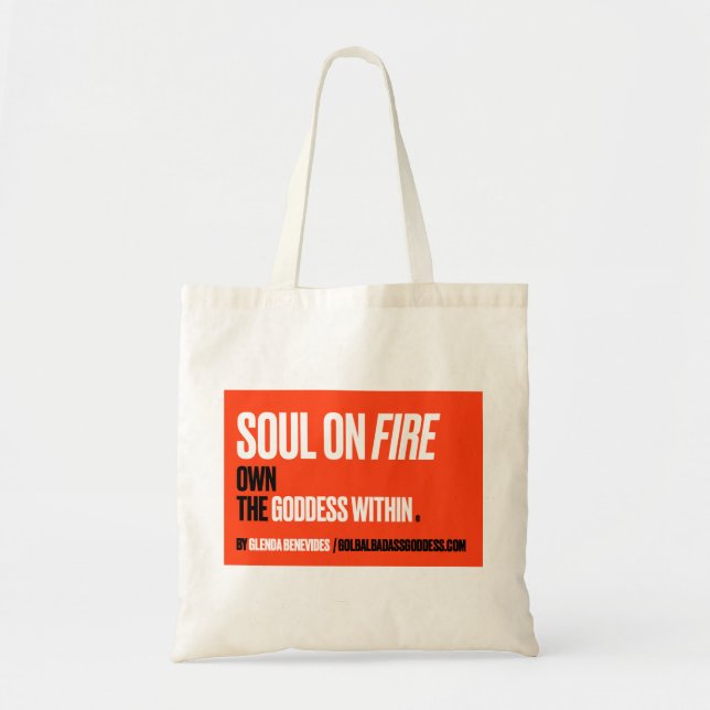 Soul On Fire tote (Front)