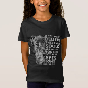 Soul Pitbull I Love Pitbull Dog Lover T-Shirt