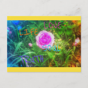 Soul Rose Postcard