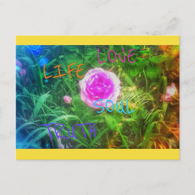 Soul Rose Postcard (Front)
