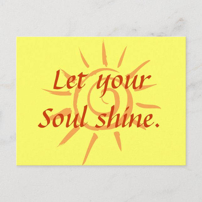 Soul Shine Postcard (Front)