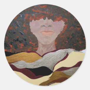 Soul Sista by Kenya Verrett Classic Round Sticker
