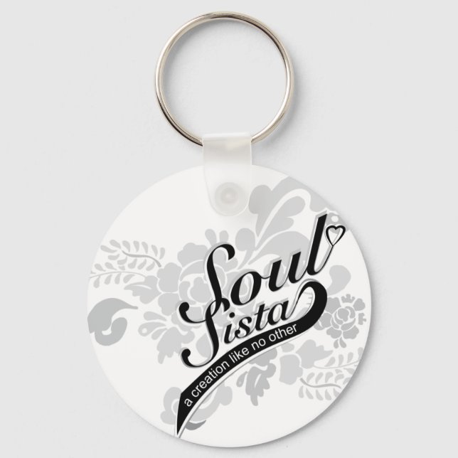Soul Sista Key Ring (Front)