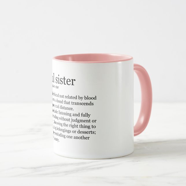 Soul Sister dictionary definition mug (Front Right)
