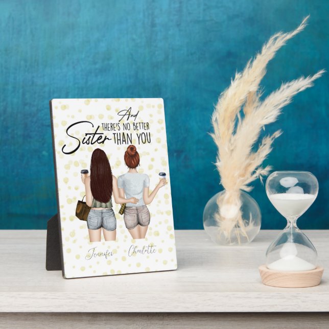 Soul Sister Gift Keepsake Plaque (Side)