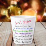 Soul Sister Heartwarming & Funny Coffee Latte Mug<br><div class="desc">Heartfelt, yet humourous coffee mug makes your bestie know your heart. Excellent gift that is appropriate for any occasion or just because. Let her know you care with this quality mug that will make her smile and think of you each time she uses it. Look for our Norwegian Rosemaling, such...</div>