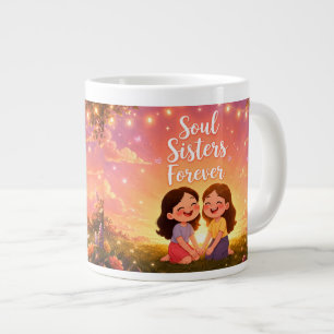 Soul Sisters Forever Mug – Cute Sister Gift, Best
