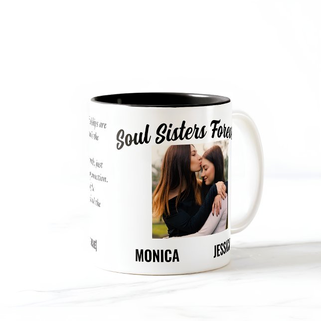 Soul Sisters Forever Two-Tone Coffee Mug (Creator Uploaded)